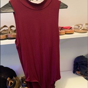 turtle neck body suit